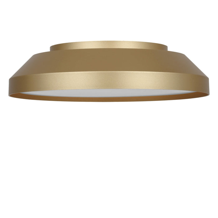 Myhouse Lighting Generation Lighting - GLF1981MSB - LED Flush Mount - Nevado - Satin Brass