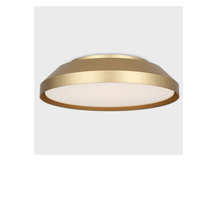 Myhouse Lighting Generation Lighting - GLF1981MSB - LED Flush Mount - Nevado - Satin Brass