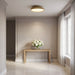 Myhouse Lighting Generation Lighting - GLF1981MSB - LED Flush Mount - Nevado - Satin Brass