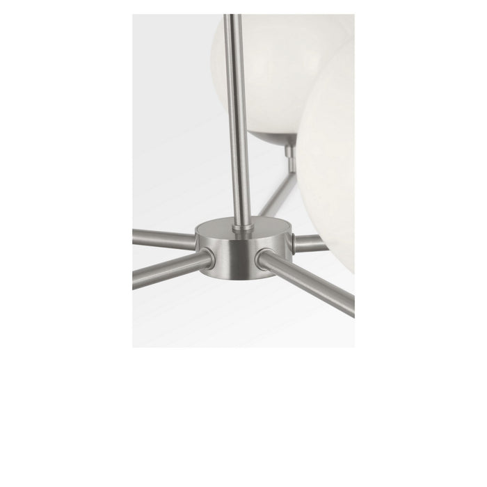 Myhouse Lighting Generation Lighting - GLC1795BN - Five Light Chandelier - Nube - Brushed Nickel