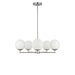 Myhouse Lighting Generation Lighting - GLC1795BNE - Five Light Chandelier - Nube - Brushed Nickel
