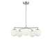 Myhouse Lighting Generation Lighting - GLC1795BNE - Five Light Chandelier - Nube - Brushed Nickel