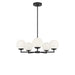 Myhouse Lighting Generation Lighting - GLC1795MBK - Five Light Chandelier - Nube - Midnight Black