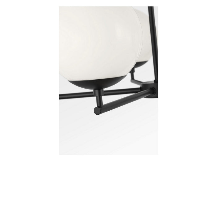 Myhouse Lighting Generation Lighting - GLC1795MBK - Five Light Chandelier - Nube - Midnight Black