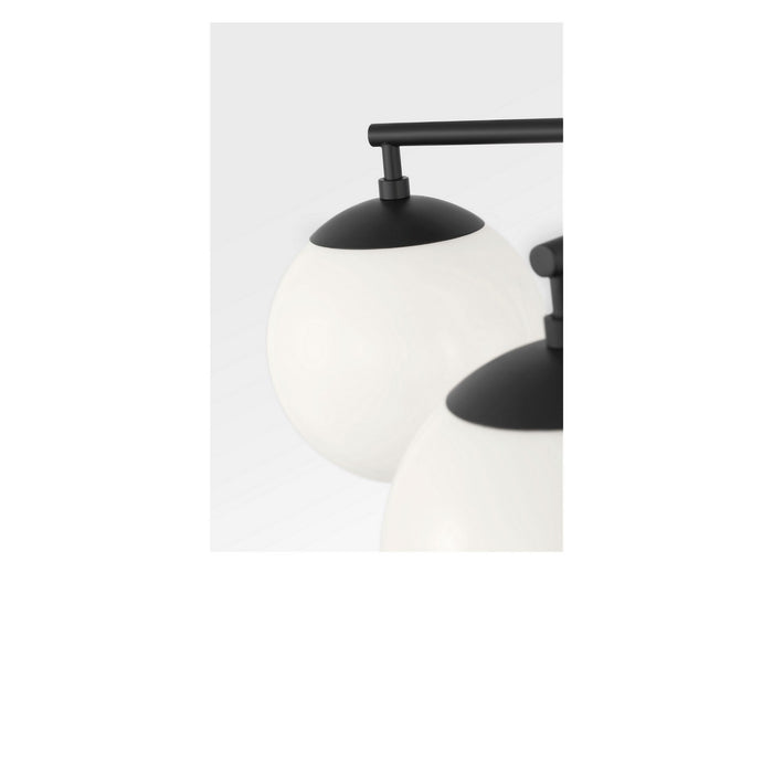 Myhouse Lighting Generation Lighting - GLC1795MBKE - Five Light Chandelier - Nube - Midnight Black