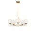 Myhouse Lighting Generation Lighting - GLC1795SBE - Five Light Chandelier - Nube - Satin Brass