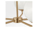Myhouse Lighting Generation Lighting - GLC1795SBE - Five Light Chandelier - Nube - Satin Brass