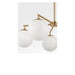 Myhouse Lighting Generation Lighting - GLC1795SBE - Five Light Chandelier - Nube - Satin Brass