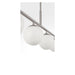 Myhouse Lighting Generation Lighting - GLC1814BNE - Four Light Linear Chandelier - Nube - Brushed Nickel