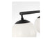 Myhouse Lighting Generation Lighting - GLC1814MBK - Four Light Linear Chandelier - Nube - Midnight Black