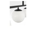 Myhouse Lighting Generation Lighting - GLC1814MBKE - Four Light Linear Chandelier - Nube - Midnight Black