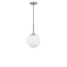 Myhouse Lighting Generation Lighting - GLP1821BNE - One Light Pendant - Nube - Brushed Nickel