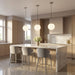 Myhouse Lighting Generation Lighting - GLP1821BNE - One Light Pendant - Nube - Brushed Nickel