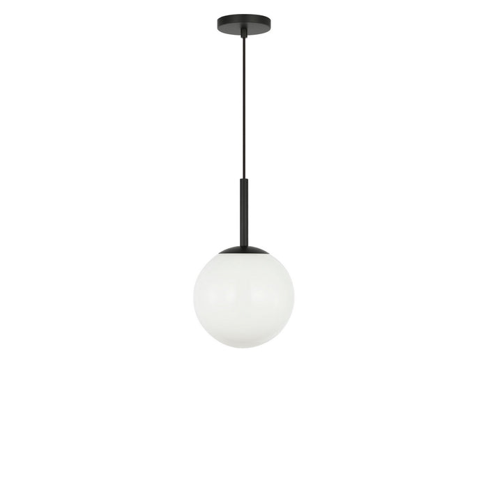 Myhouse Lighting Generation Lighting - GLP1821MBK - One Light Pendant - Nube - Midnight Black