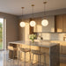 Myhouse Lighting Generation Lighting - GLP1821SB - One Light Pendant - Nube - Satin Brass
