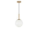 Myhouse Lighting Generation Lighting - GLP1821SBE - One Light Pendant - Nube - Satin Brass