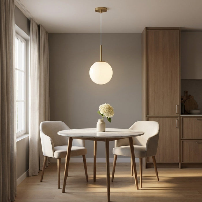 Myhouse Lighting Generation Lighting - GLP1821SBE - One Light Pendant - Nube - Satin Brass
