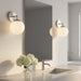Myhouse Lighting Generation Lighting - GLV1831BN - One Light Vanity - Nube - Brushed Nickel