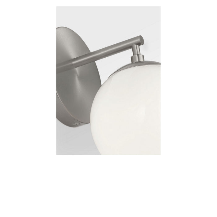 Myhouse Lighting Generation Lighting - GLV1831BNE - One Light Vanity - Nube - Brushed Nickel