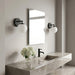Myhouse Lighting Generation Lighting - GLV1831MBK - One Light Vanity - Nube - Midnight Black