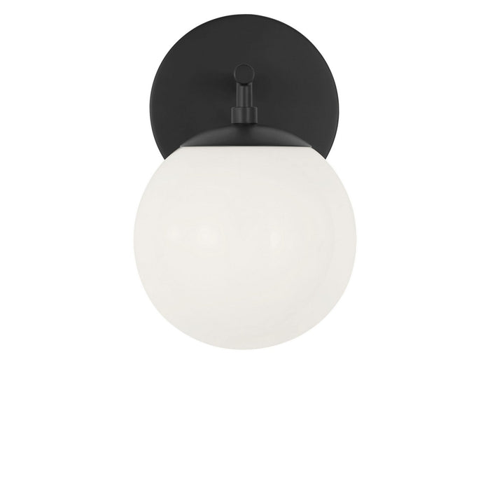 Myhouse Lighting Generation Lighting - GLV1831MBKE - One Light Vanity - Nube - Midnight Black