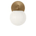 Myhouse Lighting Generation Lighting - GLV1831SB - One Light Vanity - Nube - Satin Brass