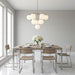 Myhouse Lighting Generation Lighting - GLC18010BN - Ten Light Chandelier - Nube - Brushed Nickel