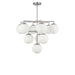 Myhouse Lighting Generation Lighting - GLC18010BNE - Ten Light Chandelier - Nube - Brushed Nickel