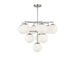 Myhouse Lighting Generation Lighting - GLC18010BNE - Ten Light Chandelier - Nube - Brushed Nickel