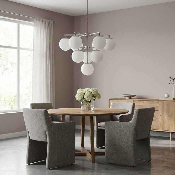 Myhouse Lighting Generation Lighting - GLC18010BNE - Ten Light Chandelier - Nube - Brushed Nickel