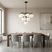 Myhouse Lighting Generation Lighting - GLC18010MBK - Ten Light Chandelier - Nube - Midnight Black