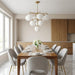 Myhouse Lighting Generation Lighting - GLC18010SB - Ten Light Chandelier - Nube - Satin Brass
