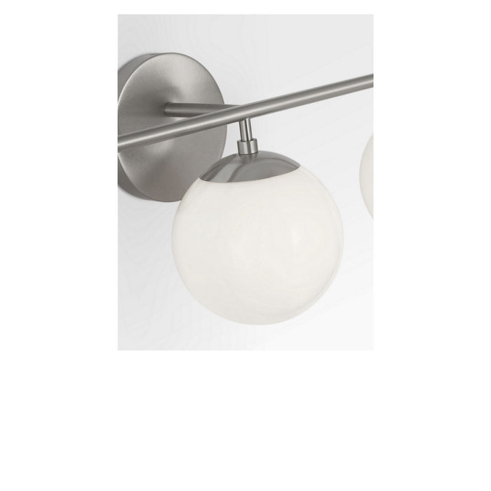 Myhouse Lighting Generation Lighting - GLV1853BNE - Three Light Vanity - Nube - Brushed Nickel