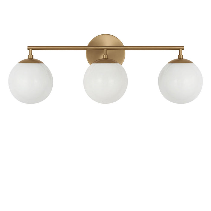 Myhouse Lighting Generation Lighting - GLV1853SB - Three Light Vanity - Nube - Satin Brass