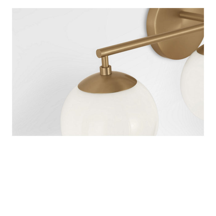 Myhouse Lighting Generation Lighting - GLV1853SBE - Three Light Vanity - Nube - Satin Brass