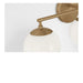Myhouse Lighting Generation Lighting - GLV1853SBE - Three Light Vanity - Nube - Satin Brass