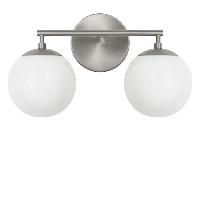 Myhouse Lighting Generation Lighting - GLV1842BN - Two Light Vanity - Nube - Brushed Nickel
