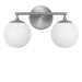 Myhouse Lighting Generation Lighting - GLV1842BN - Two Light Vanity - Nube - Brushed Nickel