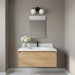 Myhouse Lighting Generation Lighting - GLV1842MBK - Two Light Vanity - Nube - Midnight Black