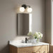 Myhouse Lighting Generation Lighting - GLV1842MBKE - Two Light Vanity - Nube - Midnight Black
