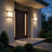 Myhouse Lighting Generation Lighting - GLO2161MBK - LED Outdoor Wall Lantern - Ravel - Midnight Black