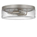 Myhouse Lighting Generation Lighting - GLF1722BN - Two Light Flush Mount - Rhett - Brushed Nickel