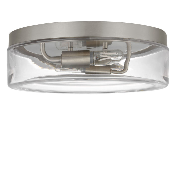 Myhouse Lighting Generation Lighting - GLF1722BNE - Two Light Flush Mount - Rhett - Brushed Nickel