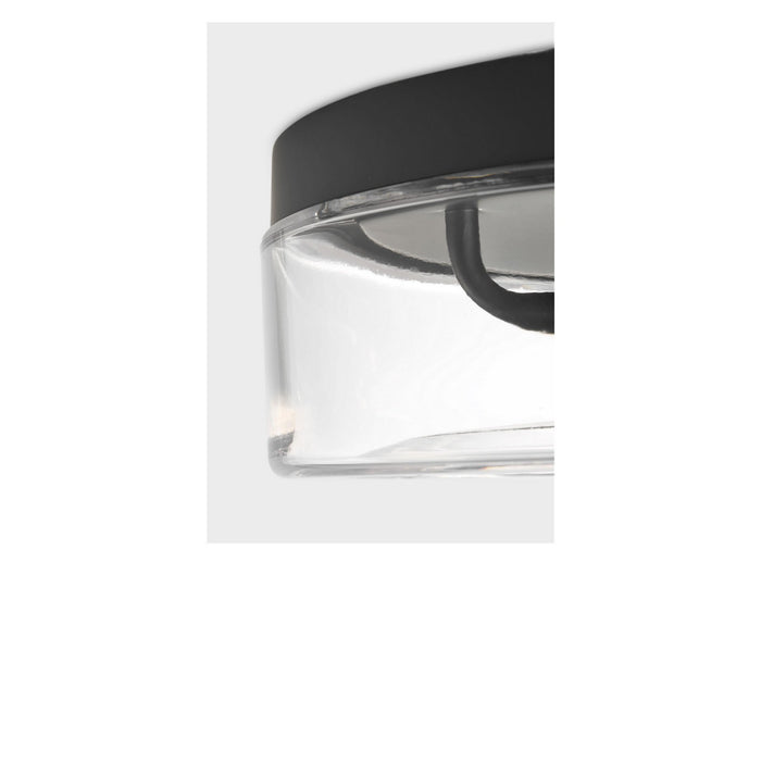 Myhouse Lighting Generation Lighting - GLF1722MBK - Two Light Flush Mount - Rhett - Midnight Black