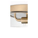 Myhouse Lighting Generation Lighting - GLF1722SBE - Two Light Flush Mount - Rhett - Satin Brass