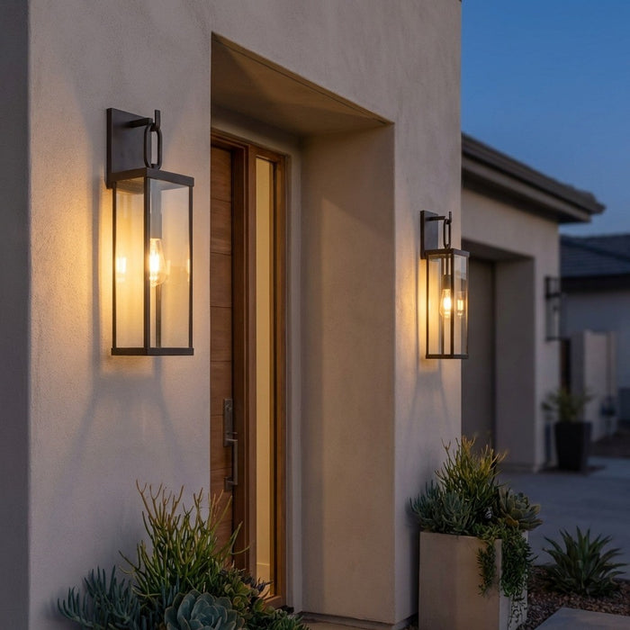 Myhouse Lighting Generation Lighting - GLO1771ANBZE - One Light Lantern - Rox - Antique Bronze