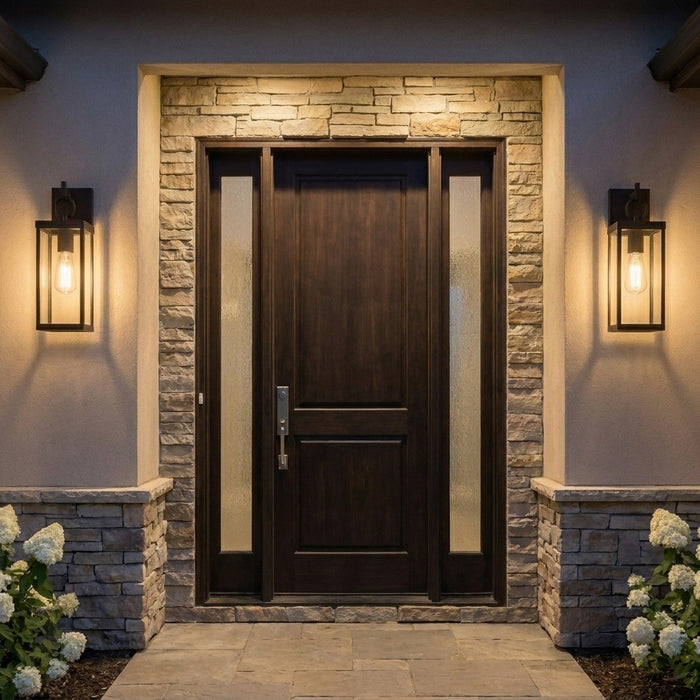 Myhouse Lighting Generation Lighting - GLO1761ANBZE - One Light Lantern - Rox - Antique Bronze