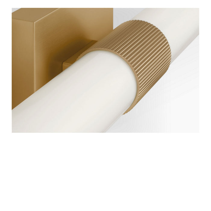 Myhouse Lighting Generation Lighting - GLV1622SB-L - LED Vanity - Sarco - Satin Brass