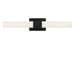 Myhouse Lighting Generation Lighting - GLV1612MBK-L - LED Vanity - Sarco - Midnight Black