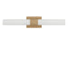Myhouse Lighting Generation Lighting - GLV1612SB-L - LED Vanity - Sarco - Satin Brass